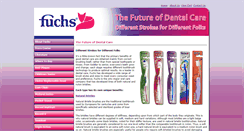 Desktop Screenshot of fuchs-toothbrushes.com